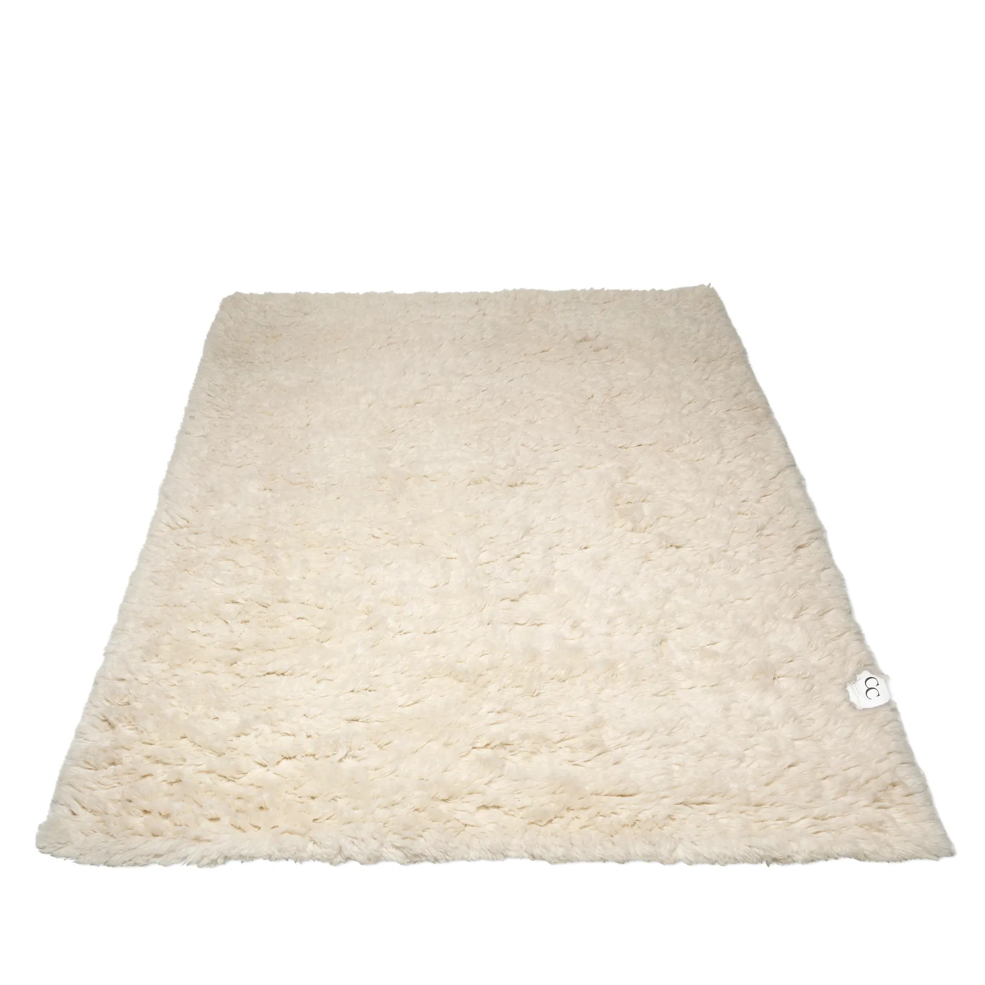 Tappeto in lana Cloudy 200x300 cm, Bianco naturale Classic Collection