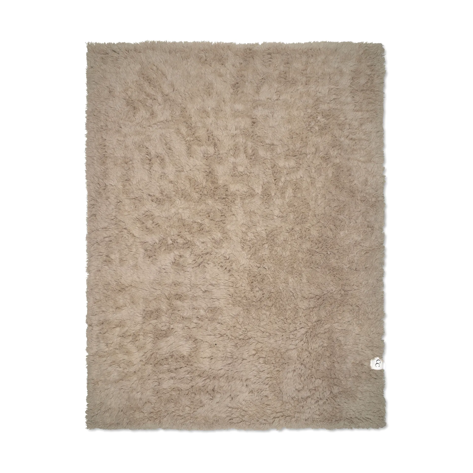 Tappeto in lana Cloudy 250x350 cm, Beige Classic Collection