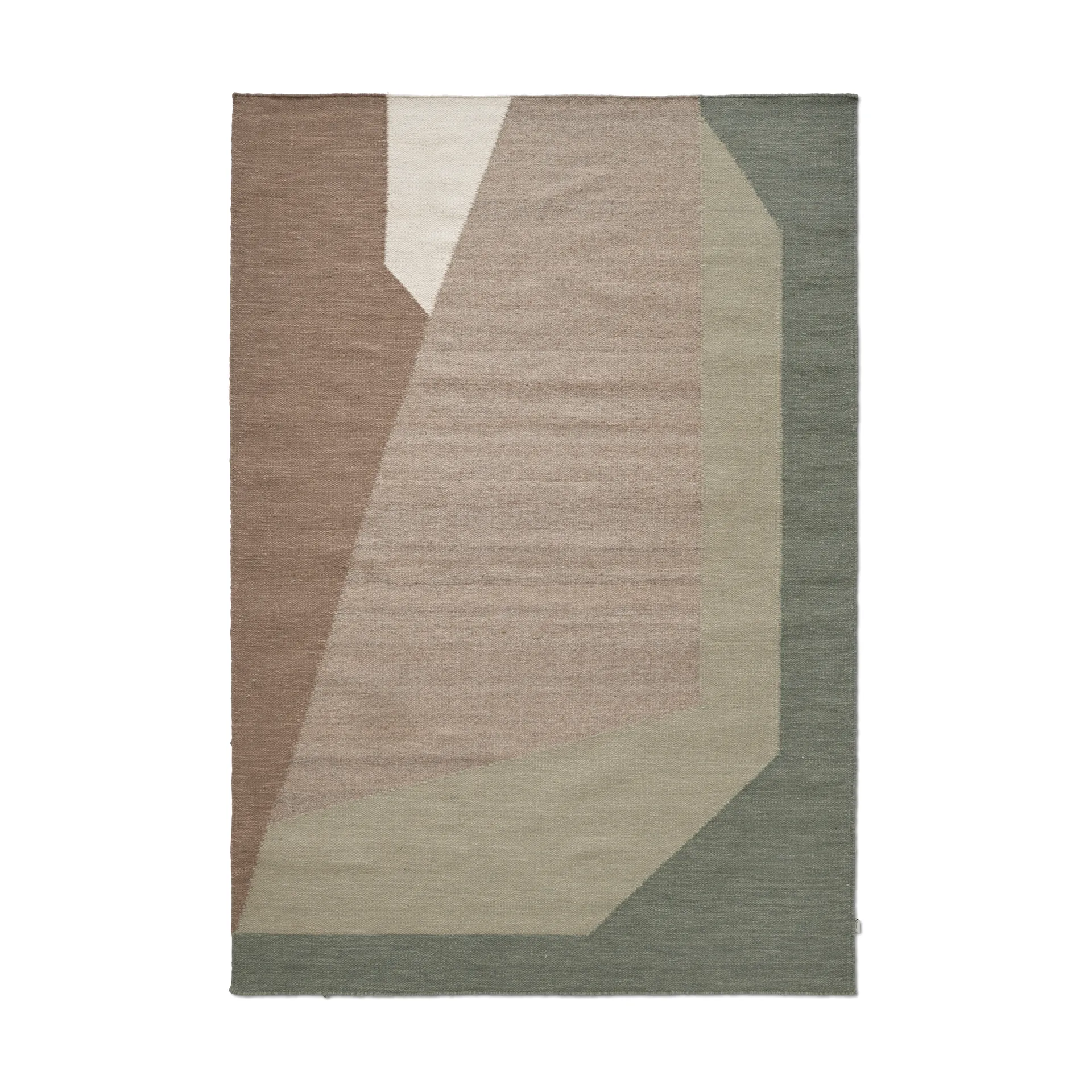 Tappeto in lana Levels, 200x300 cm, Verde Classic Collection
