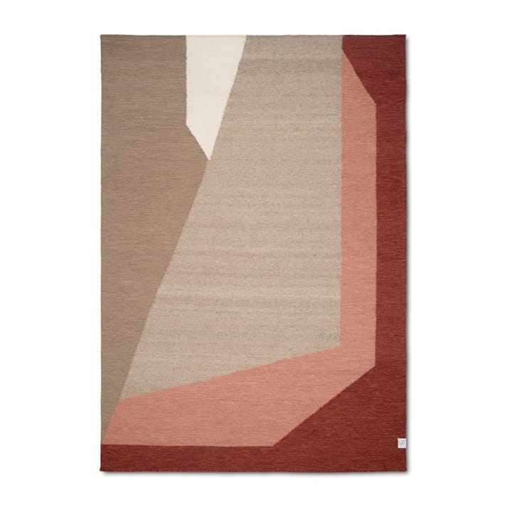 Tappeto in lana Levels, 250x350 cm - Corallo - Classic Collection