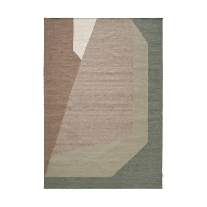 Tappeto in lana Levels, 250x350 cm - Verde - Classic Collection