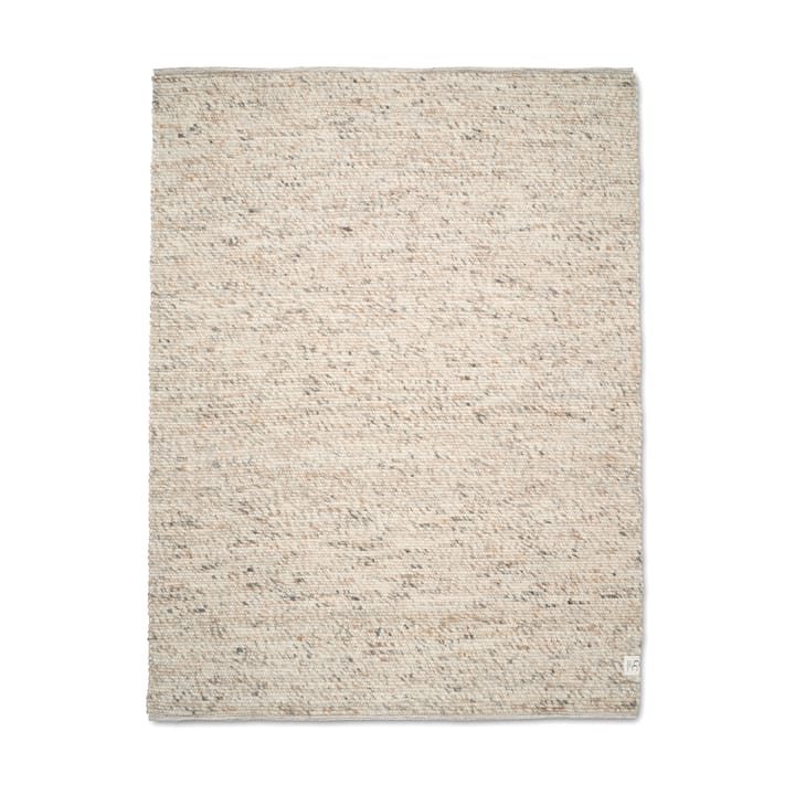 Tappeto in lana Merino 170x230 cm - beige naturale - Classic Collection