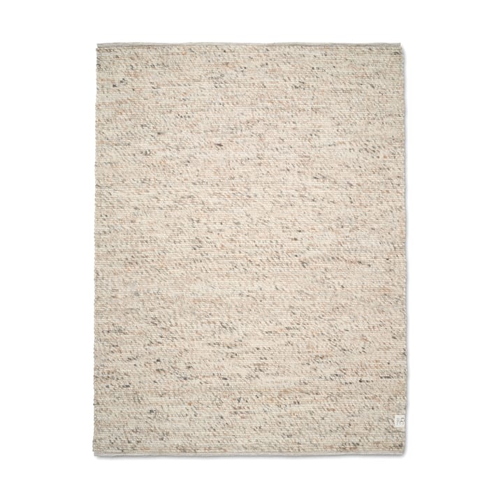 Tappeto in lana Merino 250x350 cm - beige naturale - Classic Collection