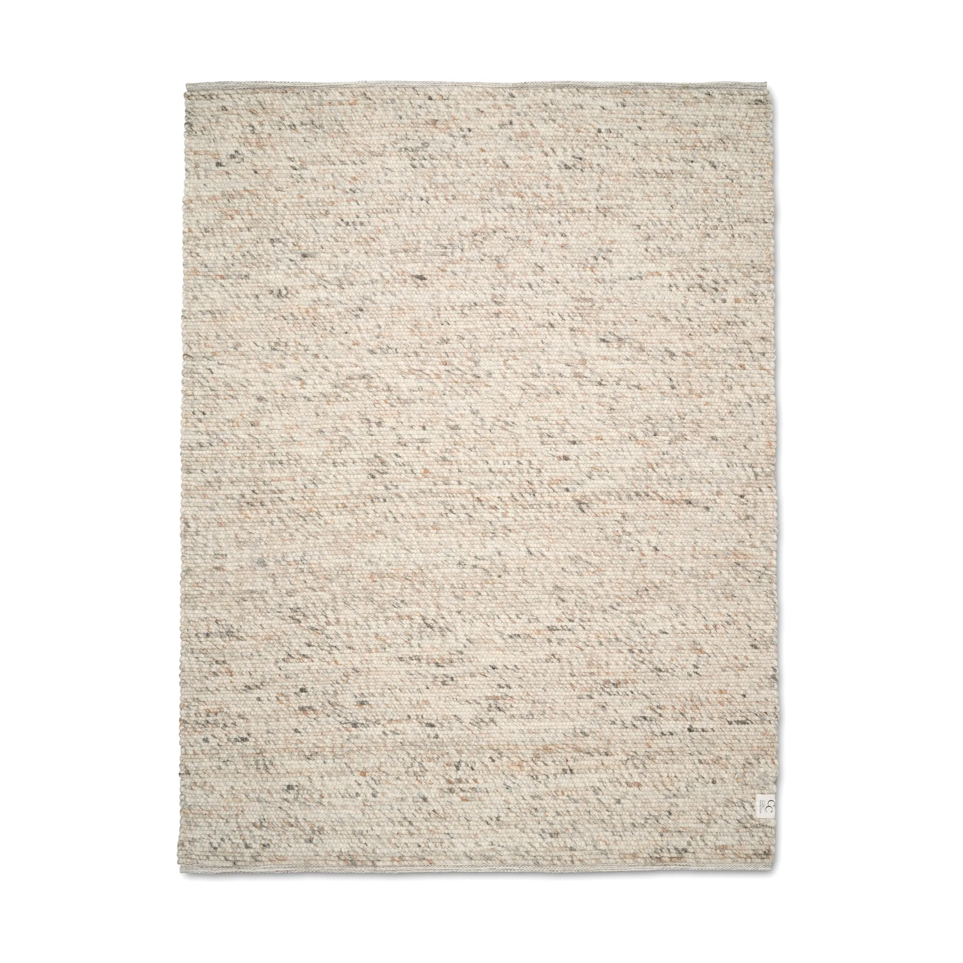 Tappeto in lana Merino 300x400 cm, beige naturale Classic Collection