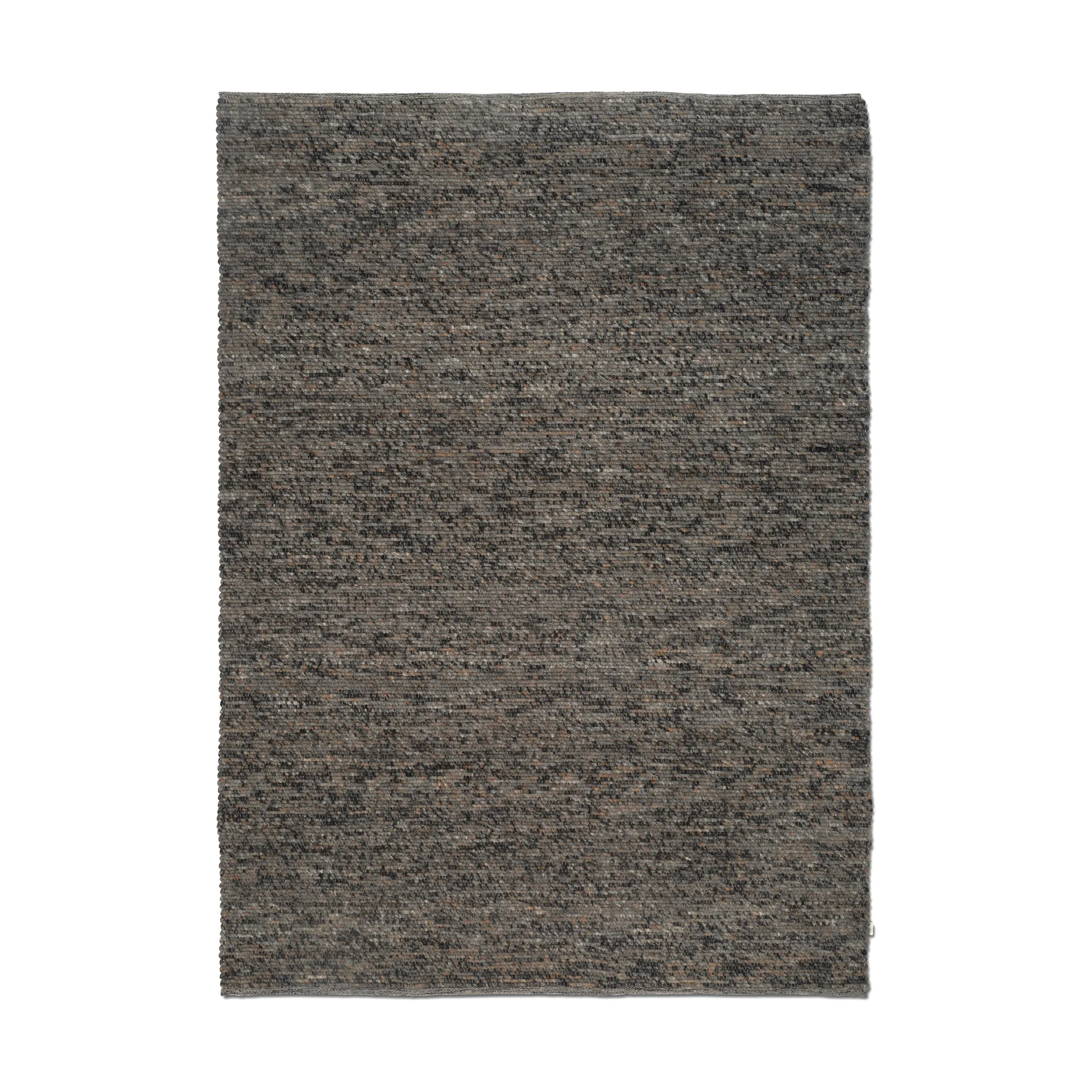 Tappeto in lana Merino 300x400 cm, Grigio melange Classic Collection