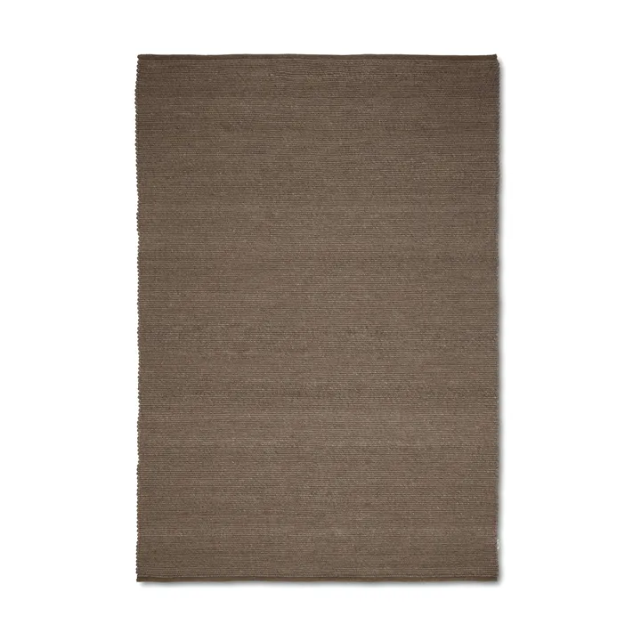 Tappeto in lana Merino - Marrone, 140x200 cm - Classic Collection