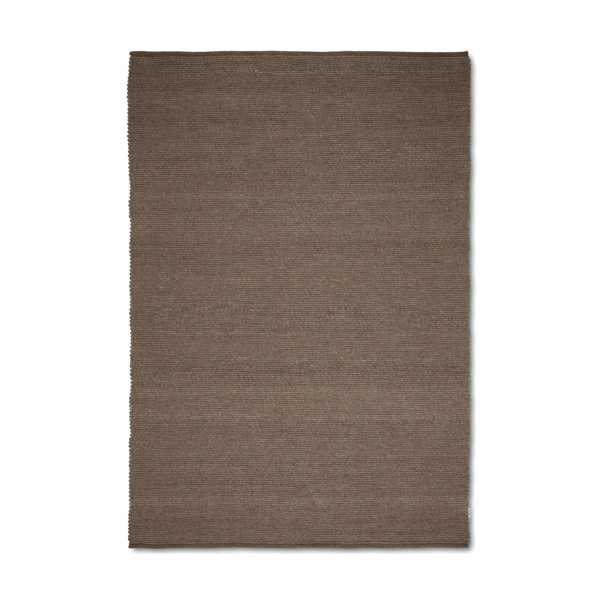 Tappeto in lana Merino, Marrone, 250x350 cm Classic Collection