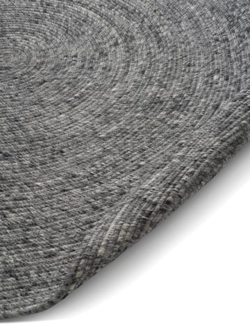 Tappeto in lana Merino rotondo Ø240 cm - Granito - Classic Collection