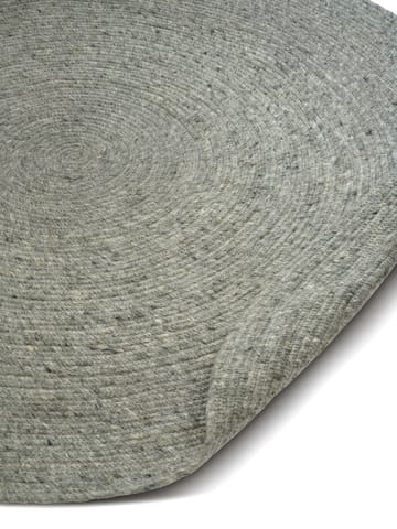 Tappeto in lana Merino rotondo Ø240 cm - Verde - Classic Collection