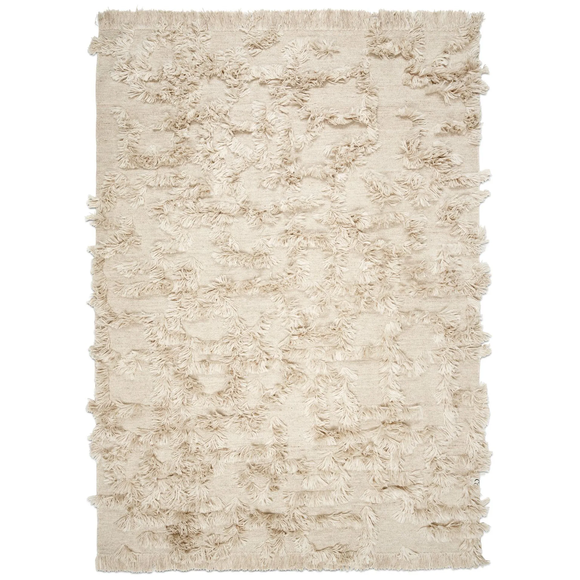 Tappeto in lana Rio 250x350 cm, Beige Classic Collection