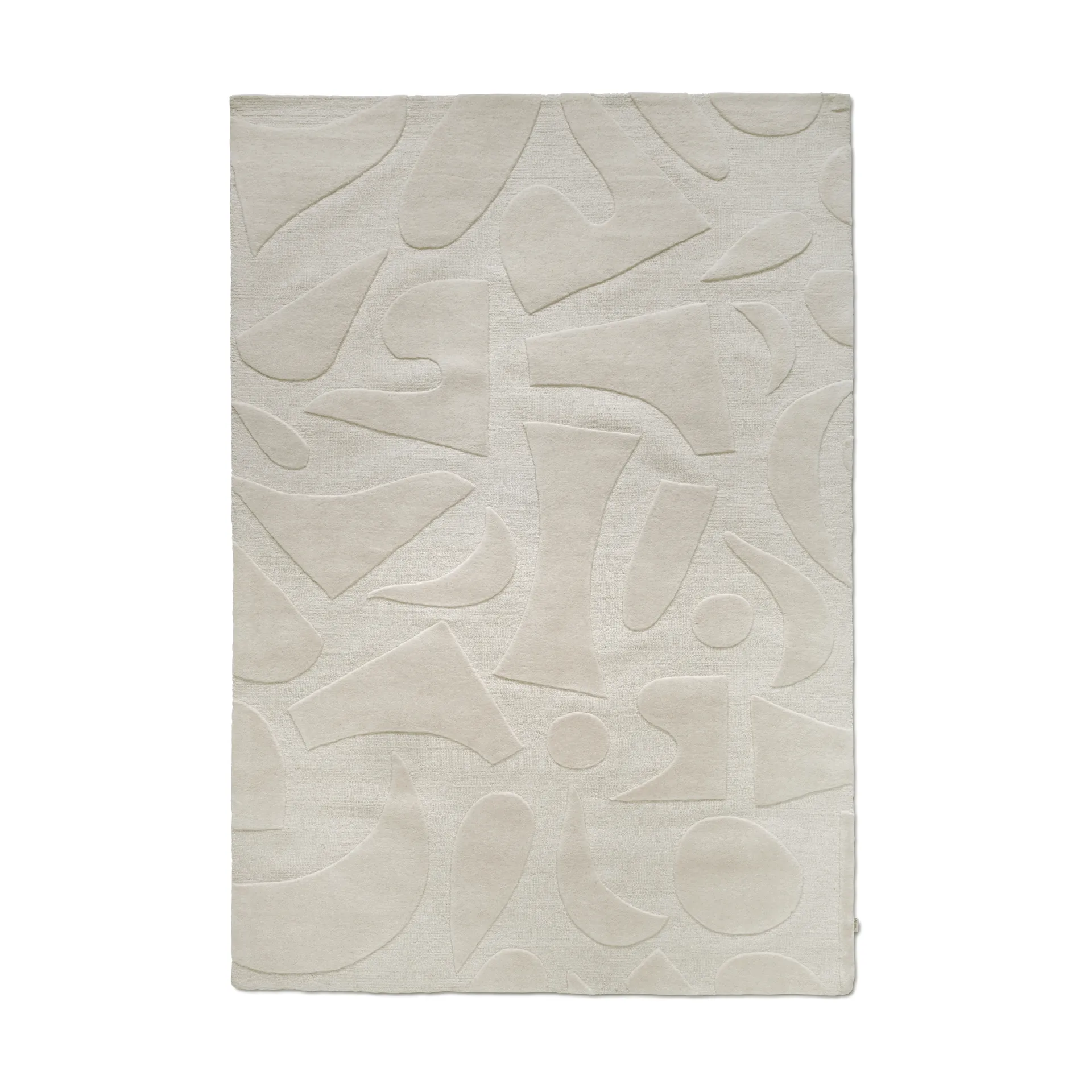 Tappeto in lana Vivid 170x230 cm, Bianco Classic Collection