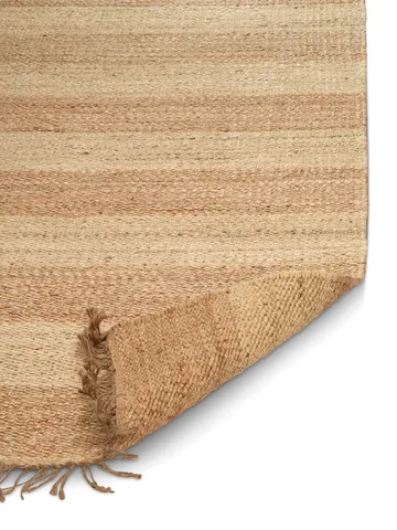 Tappeto Jute Stripes - Juta naturale, 170x230 cm - Classic Collection