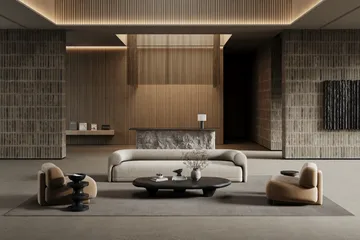 Tappeto Lobby con bordatura - Grigio, 400x600 cm - Classic Collection