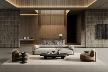 Tappeto Lobby - Off-white, 200x300 cm - Classic Collection