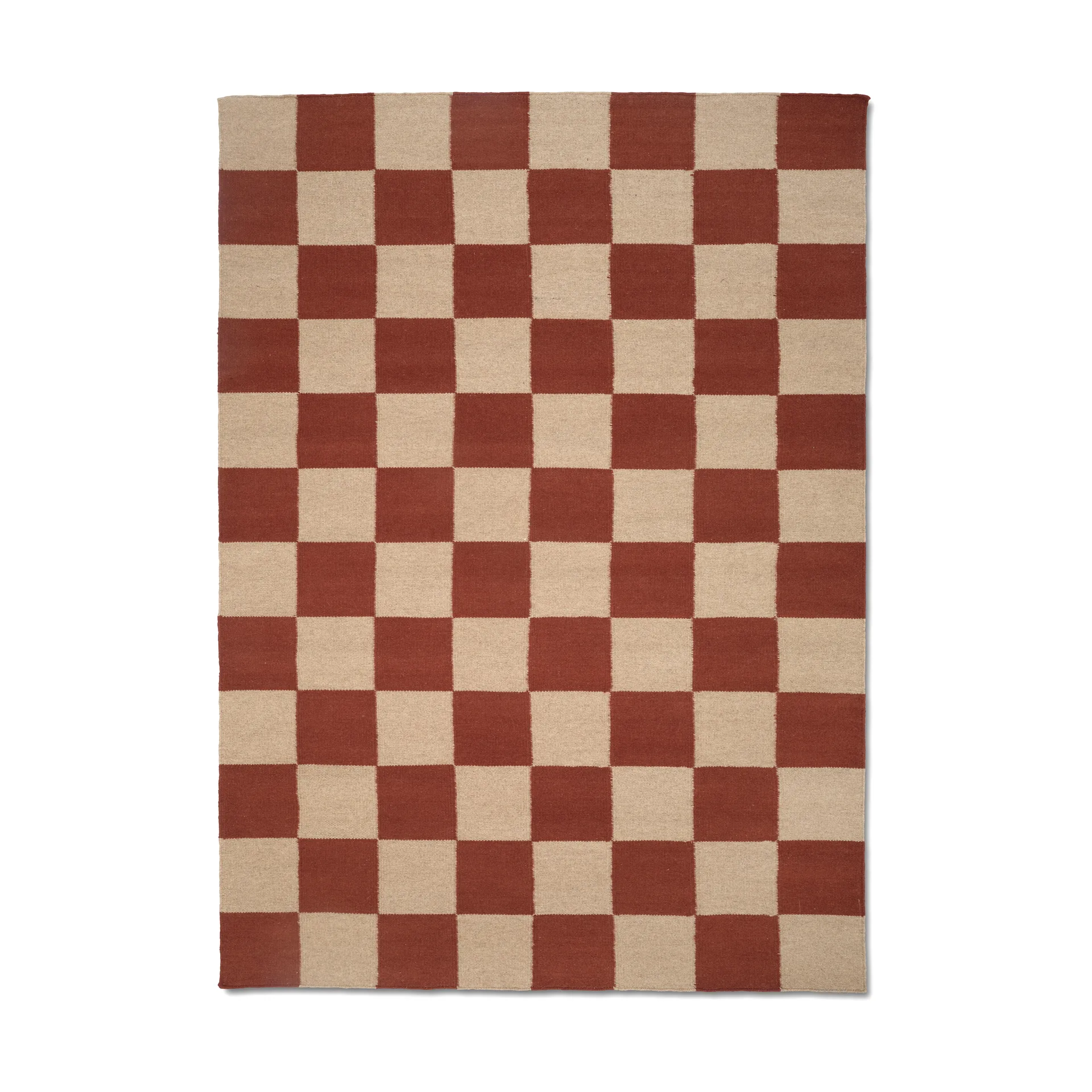 Tappeto Square, Brown-natur, 170x230 cm Classic Collection