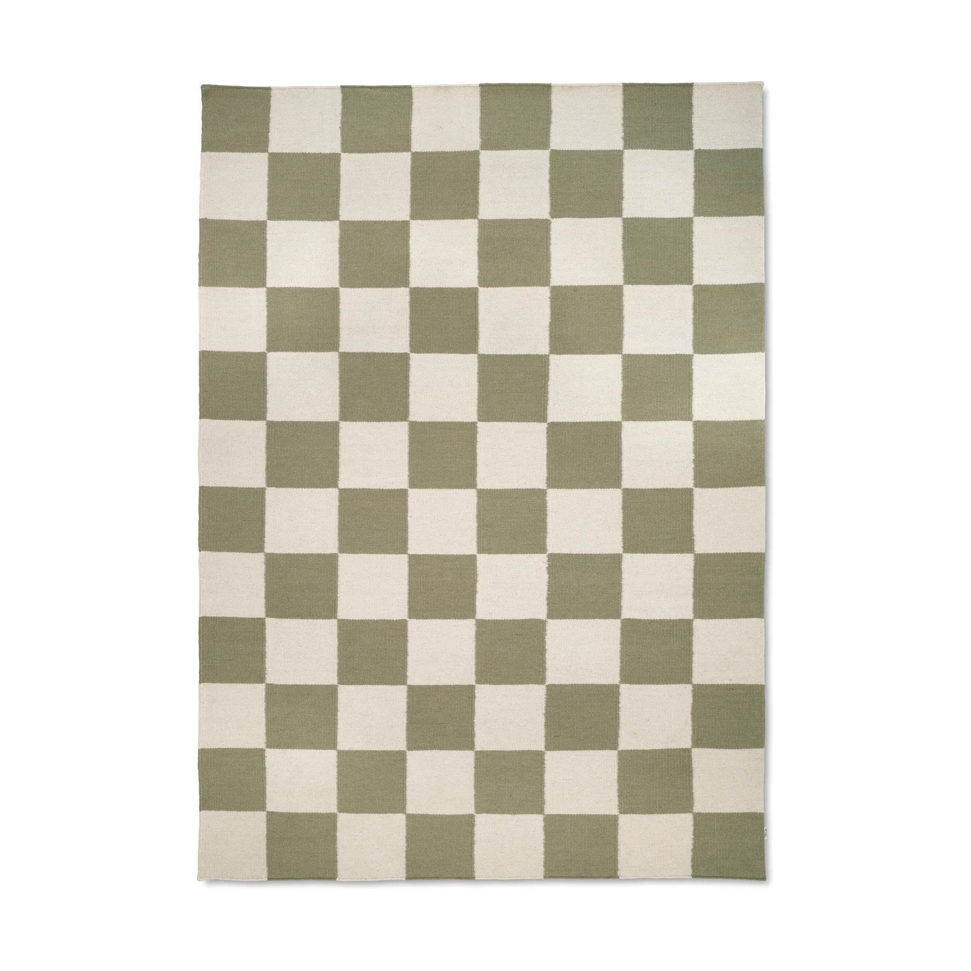 Tappeto Squares, Bianco-verde, 300x400 cm Classic Collection