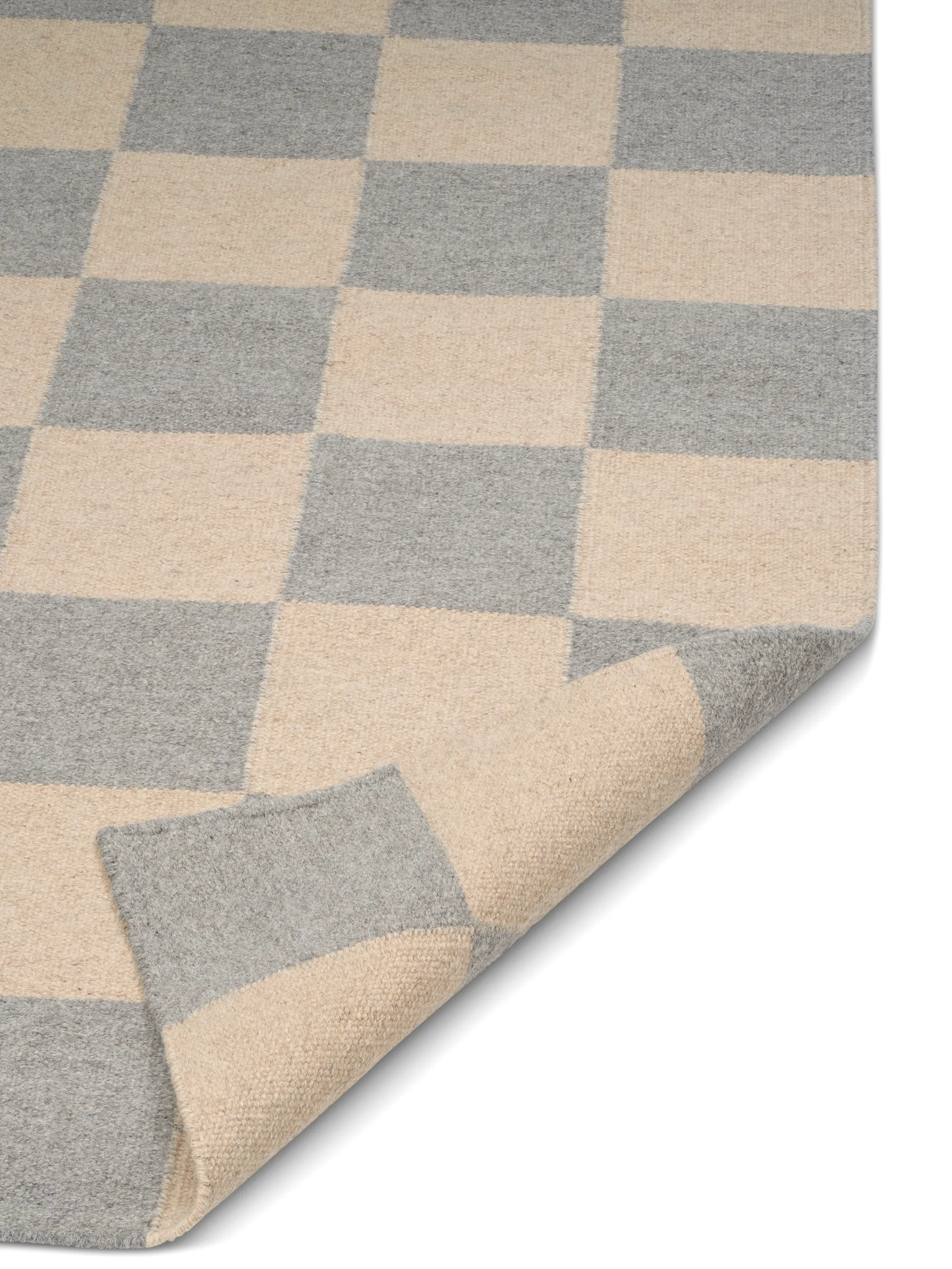 Tappeto Squares, Grigio-beige, 200x300 cm Classic Collection