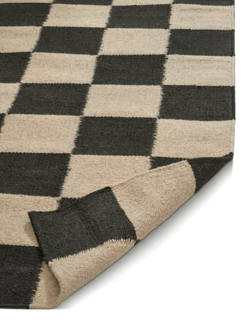 Tappeto Squares - Nero-naturale, 300x400 cm - Classic Collection
