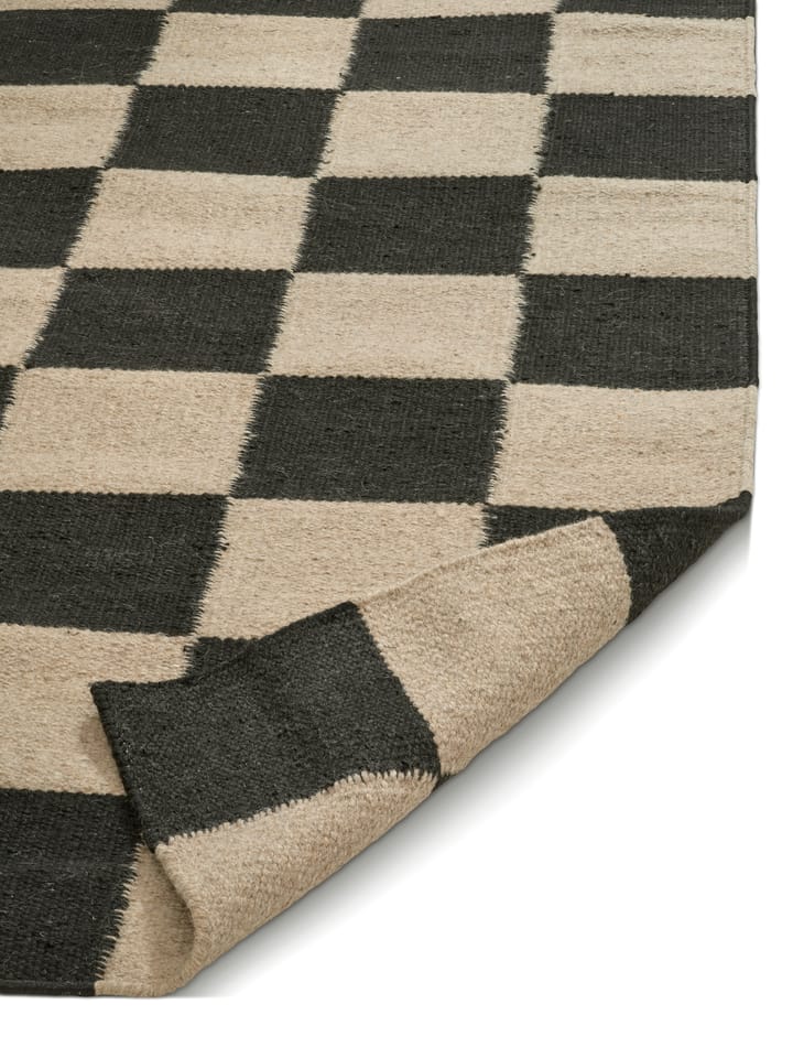 Tappeto Squares, Nero-naturale, 300x400 cm Classic Collection