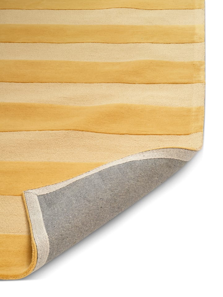 Tappeto Stripe Boucle, Giallo, 250x350 cm Classic Collection