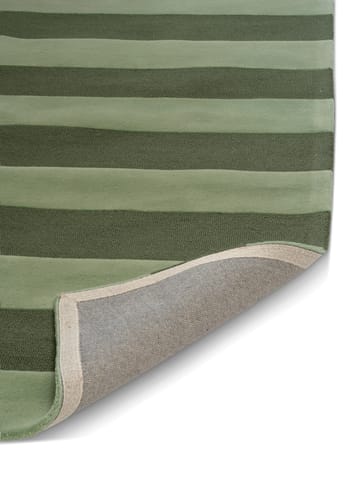 Tappeto Stripe Boucle - Verde, 250x350 cm - Classic Collection