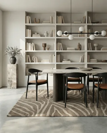 Tappeto zebra 250x350 cm - Beige, 170x230 cm - Classic Collection