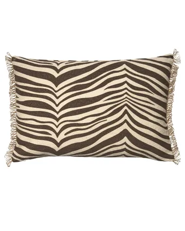 Zebra cuscino - Marrone-naturale, 40x60 cm - Classic Collection