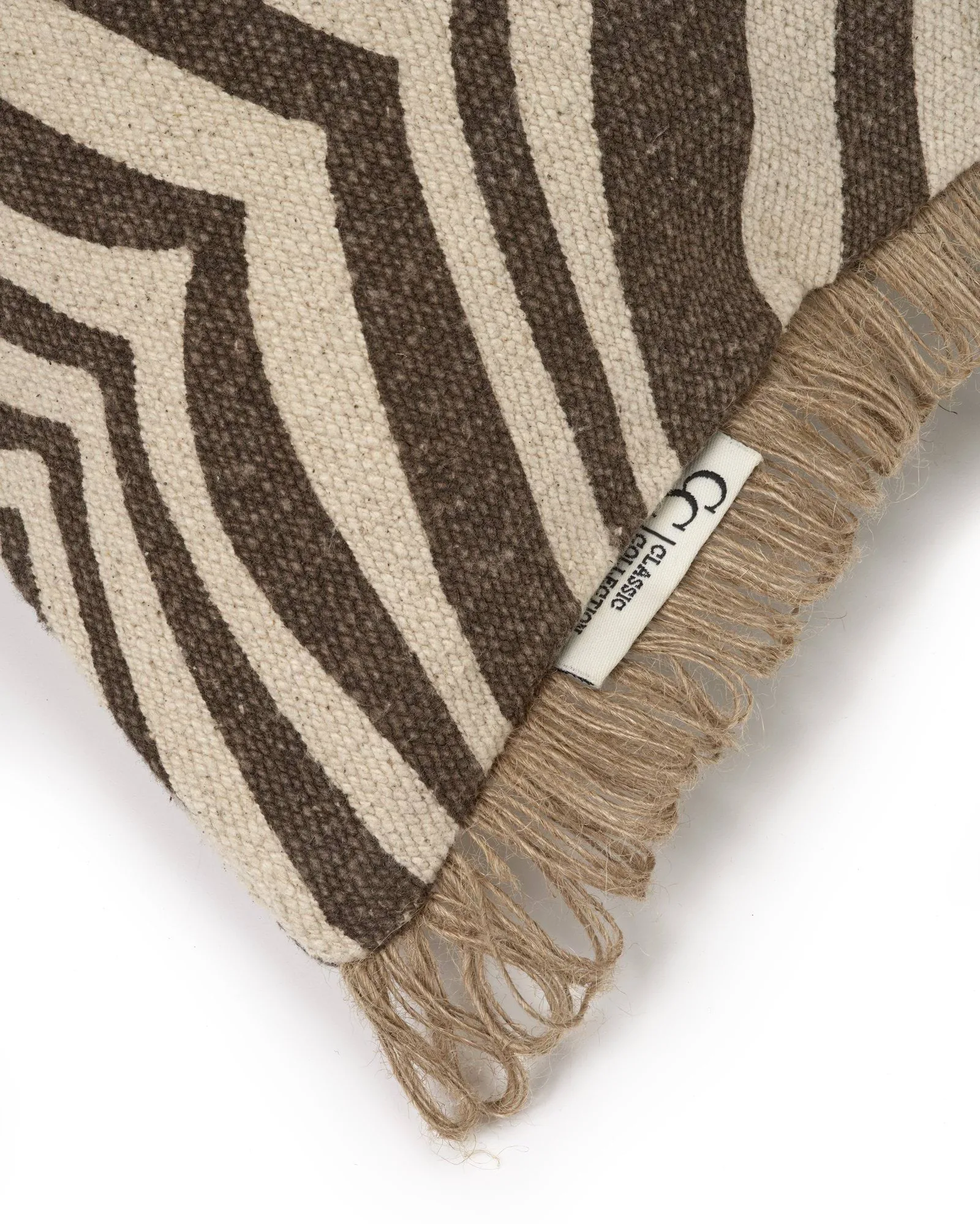 Zebra cuscino, Marrone-naturale, 40x60 cm Classic Collection