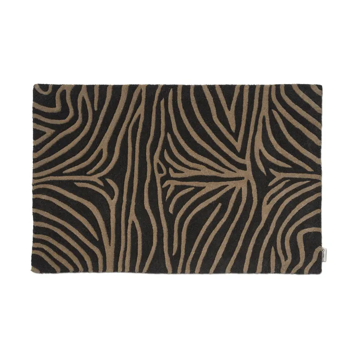 Zebra zerbino - Charcoal, 60x90 cm - Classic Collection