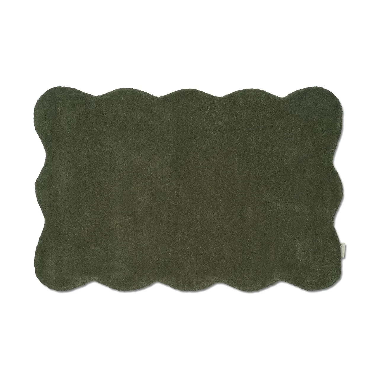 Zerbino Clam 60x90 cm, Verde Classic Collection