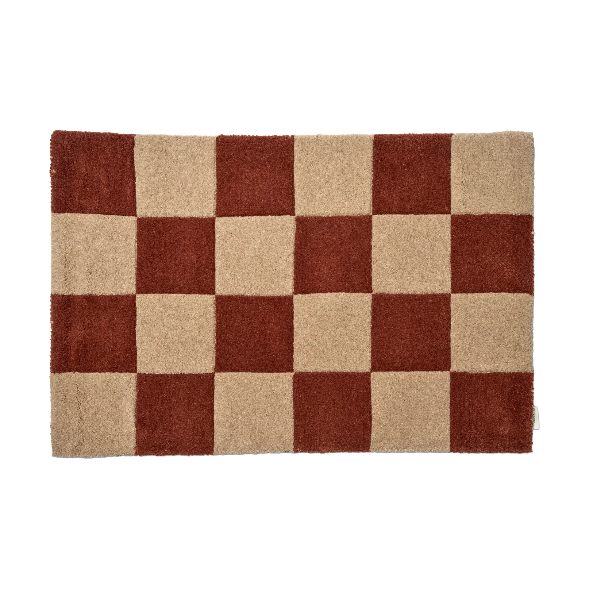 Zerbino Square 60x90 cm, Brown-natur Classic Collection