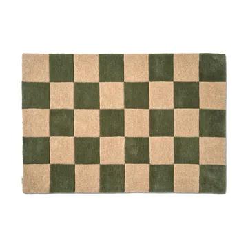 Zerbino Square - Forest green, 85x130 cm - Classic Collection