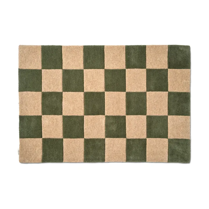 Zerbino Square - Forest green, 85x130 cm - Classic Collection