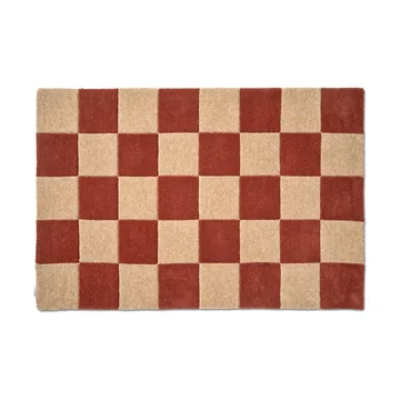 Zerbino Square - Terracotta-natur, 85x130 cm - Classic Collection
