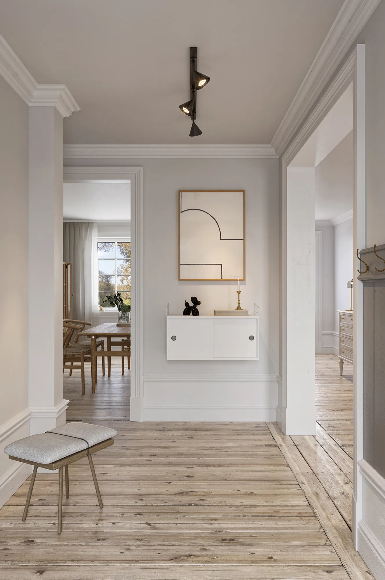 Faretto da soffitto Rain 10, Nero CO Bankeryd