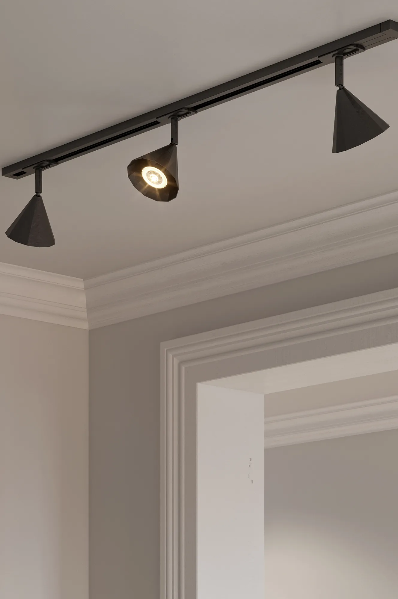 Faretto da soffitto Rain 10, Nero CO Bankeryd