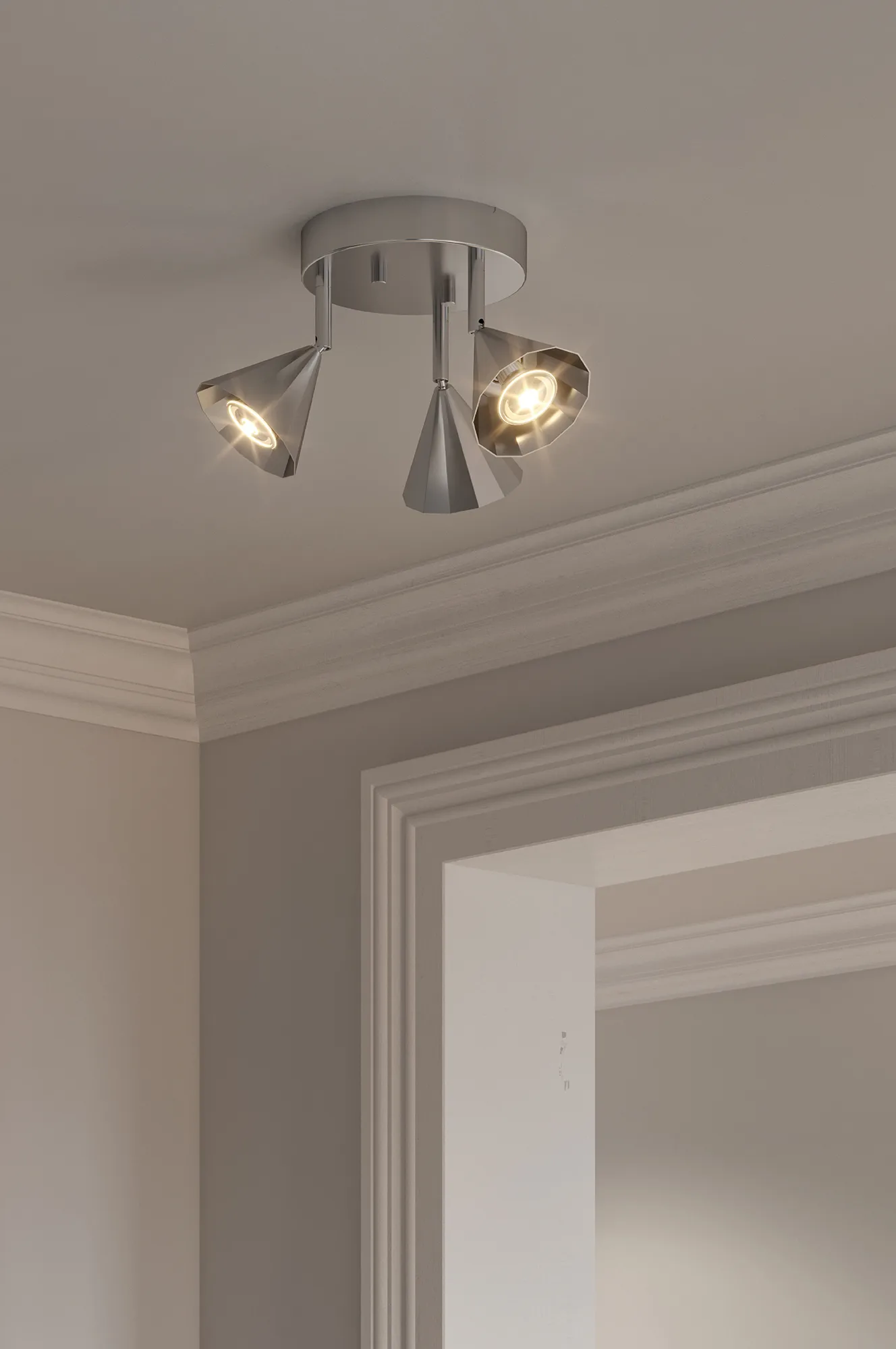 Faretto da soffitto Rain 18, Alluminio CO Bankeryd