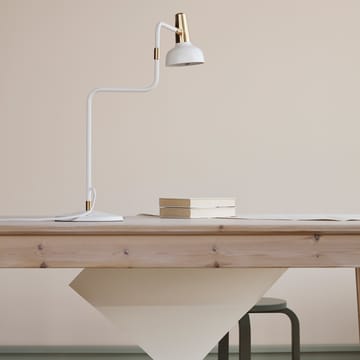Lampada da tavolo Ray - bianco, dettagli in nichel - CO Bankeryd