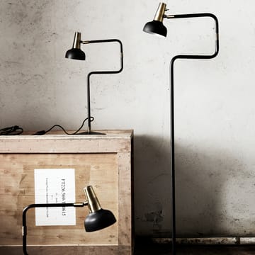 Lampada da tavolo Ray - nero, dettagli in nichel - CO Bankeryd
