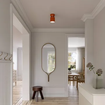 Lennon faretto da soffitto - Arancione bruciato, Ø12,5x19,5 cm - CO Bankeryd