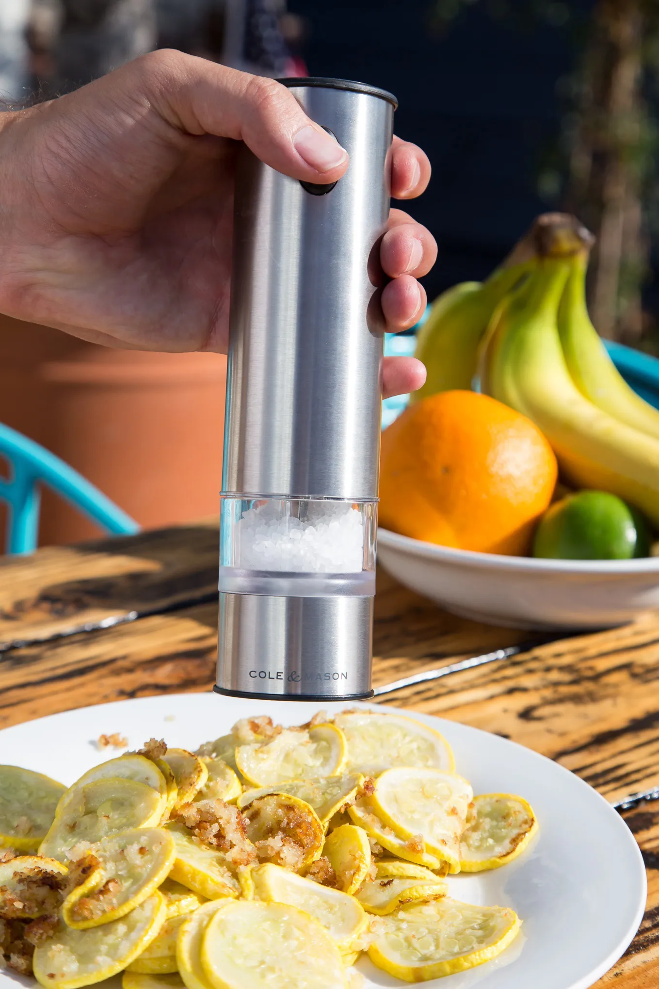 Macinapepe e saliera elettrici Cole & Mason 21 cm, Chiaro Cole & Mason