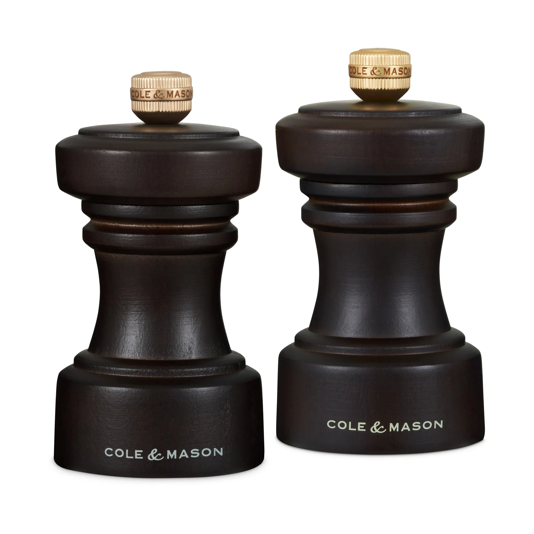 Set macina sale e pepe Hoxton 10 cm, Cioccolato Cole & Mason