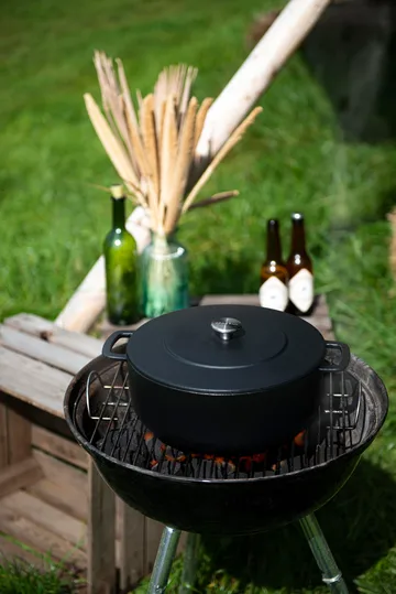 Casseruola smaltata in ghisa Combekk Ø28 cm - Nero - Combekk