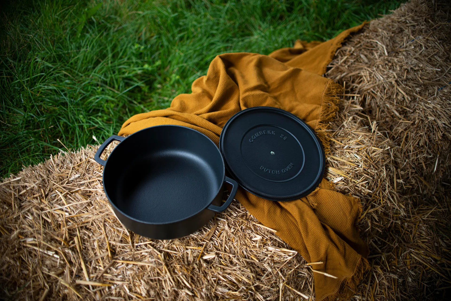 Casseruola smaltata in ghisa Combekk Ø28 cm, Nero Combekk