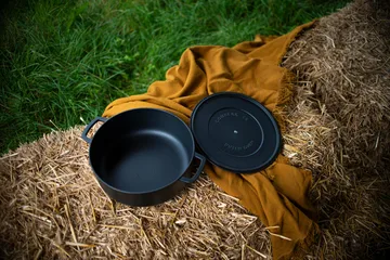 Casseruola smaltata in ghisa Combekk Ø28 cm - Nero - Combekk