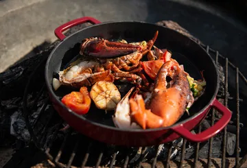 Padella smaltata in ghisa Combekk Ø24 cm - Bordeaux - Combekk