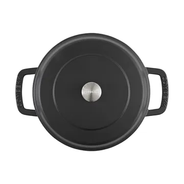 Padella smaltata in ghisa Combekk Ø28 cm - Black-silver knob - Combekk