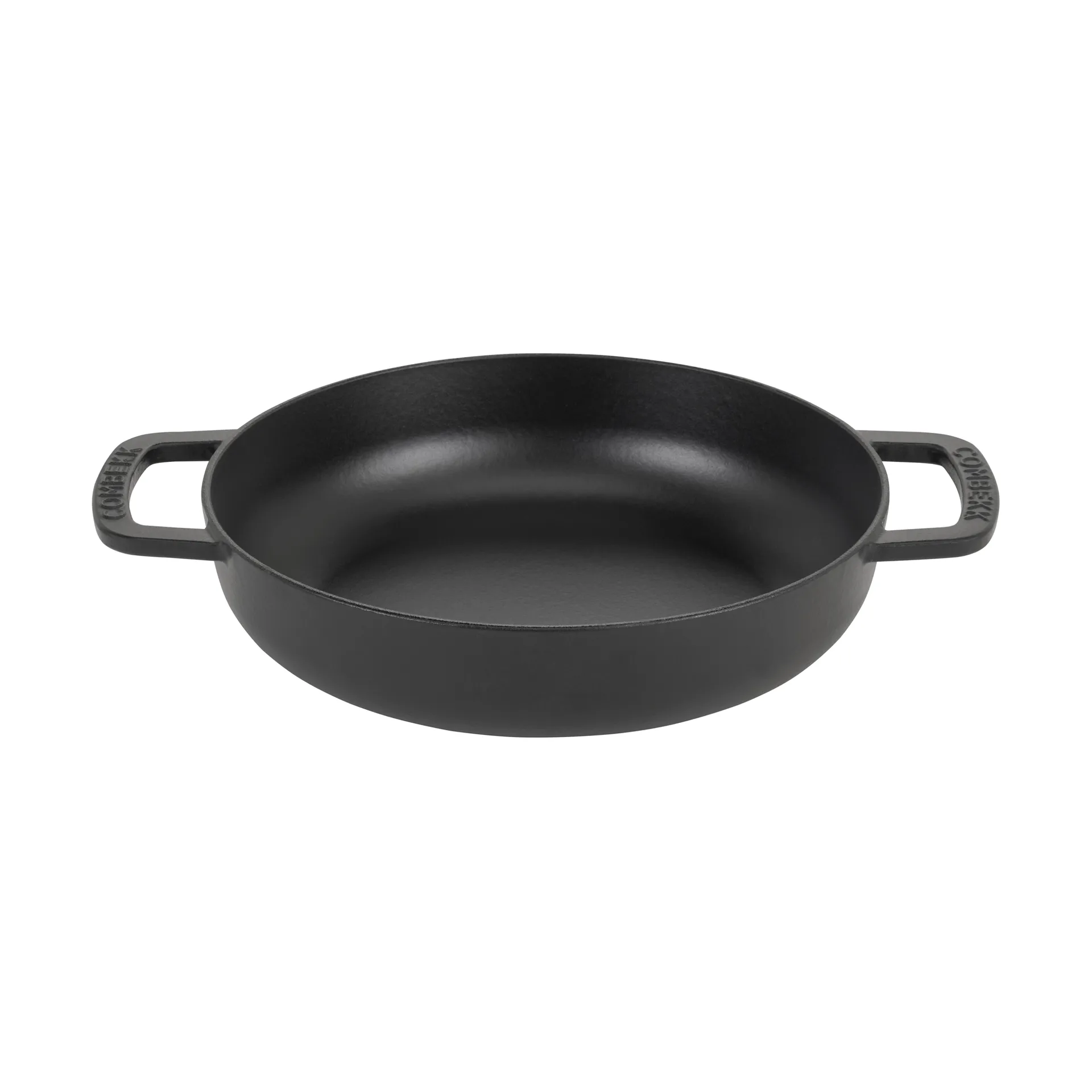 Padella smaltata in ghisa Combekk Ø28 cm, Black-silver knob Combekk