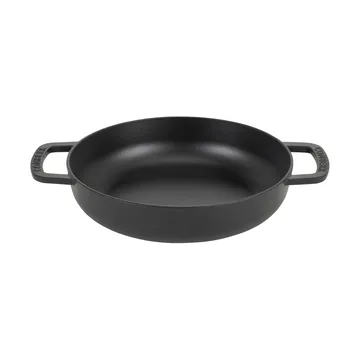 Padella smaltata in ghisa Combekk Ø28 cm - Black-silver knob - Combekk