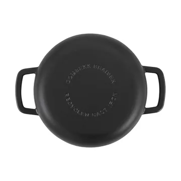 Padella smaltata in ghisa Combekk Ø28 cm - Black-silver knob - Combekk